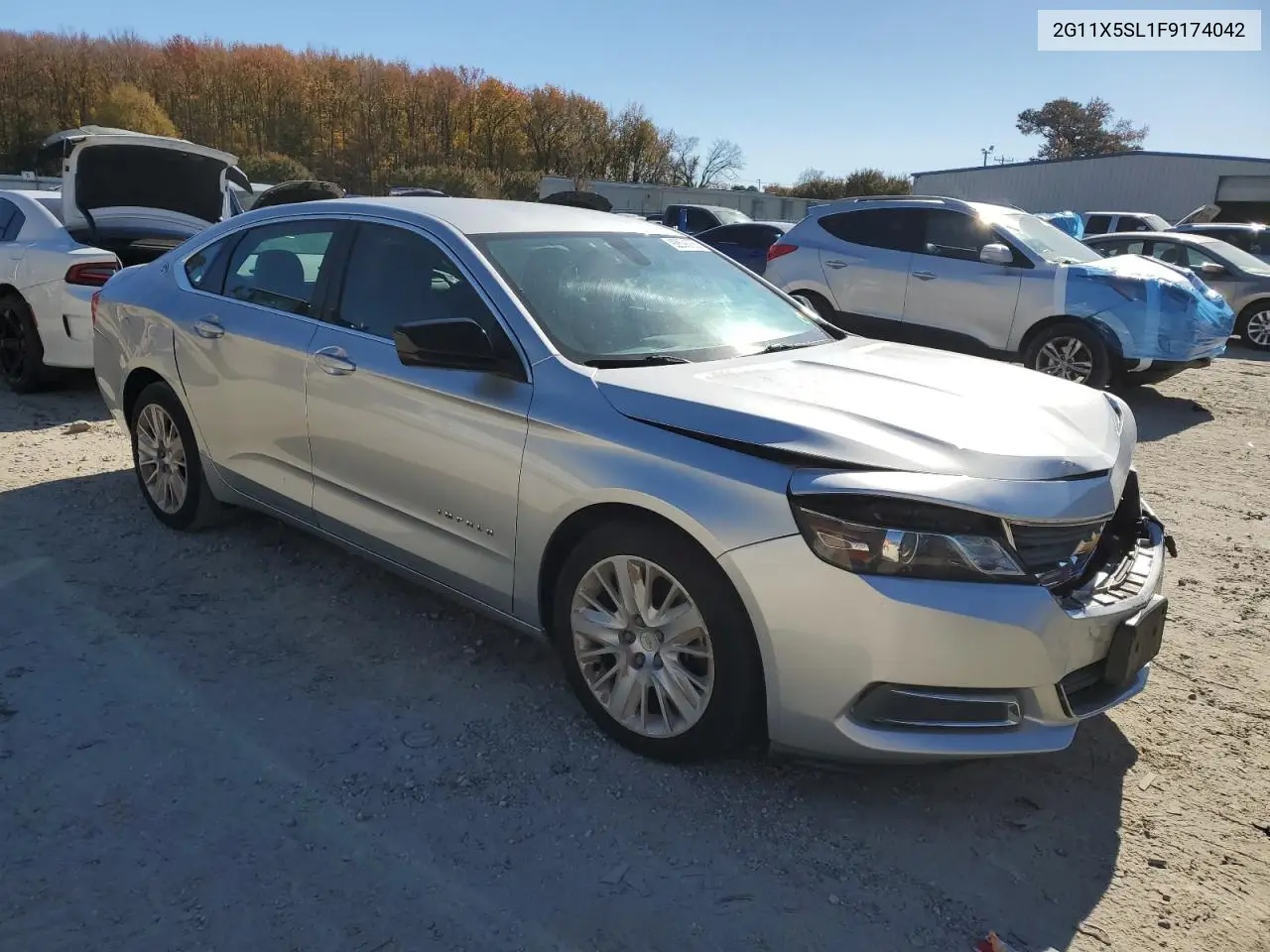 2G11X5SL1F9174042 2015 Chevrolet Impala Ls