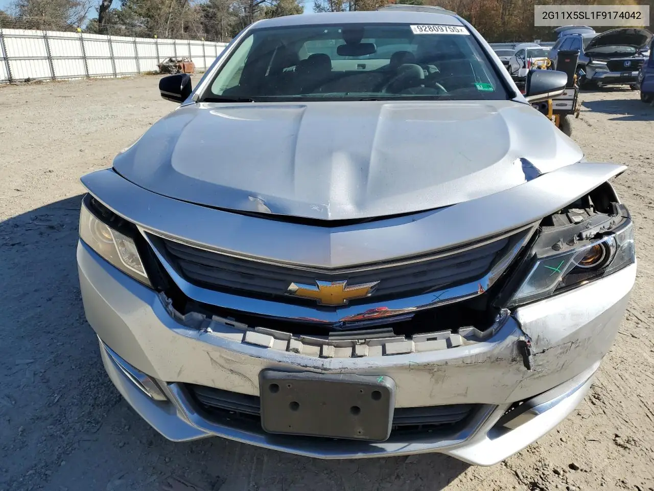 2G11X5SL1F9174042 2015 Chevrolet Impala Ls