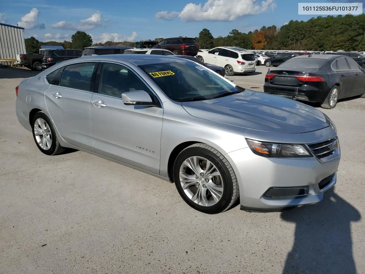 1G1125S36FU101377 2015 Chevrolet Impala Lt