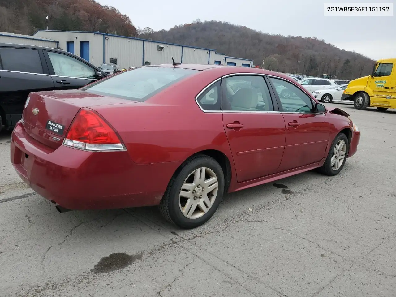 2G1WB5E36F1151192 2015 Chevrolet Impala Limited Lt
