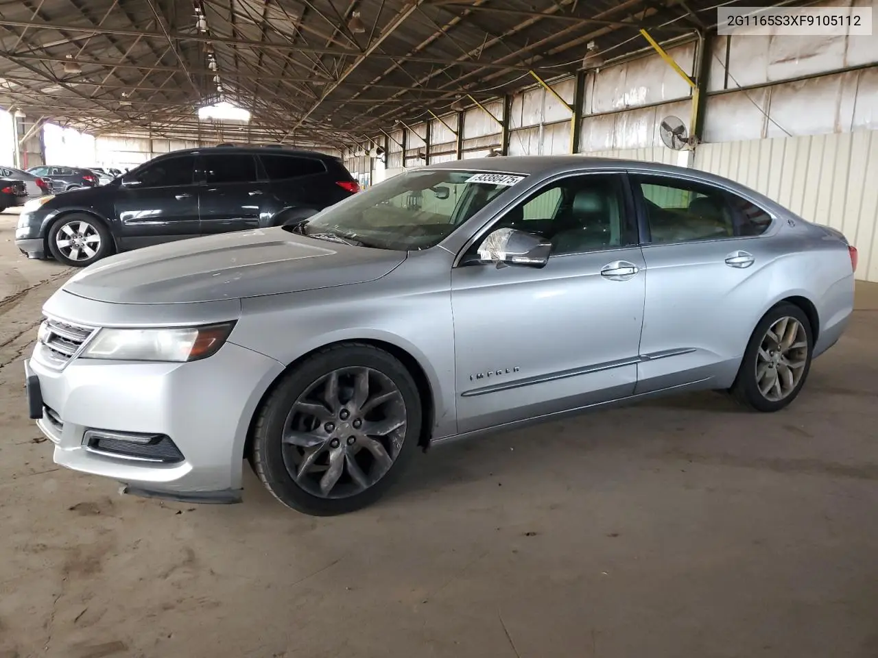 2G1165S3XF9105112 2015 Chevrolet Impala Ltz