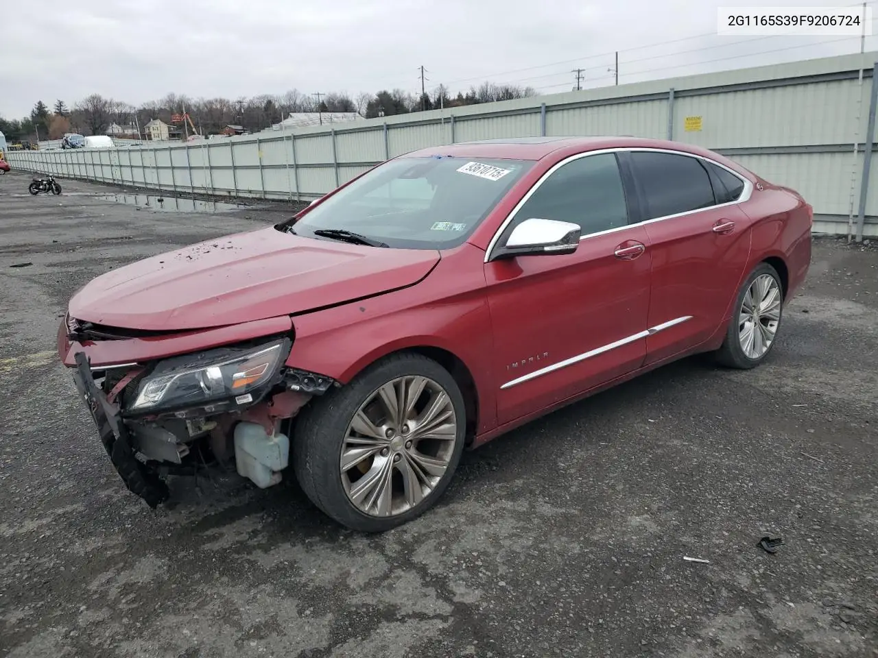 2G1165S39F9206724 2015 Chevrolet Impala Ltz