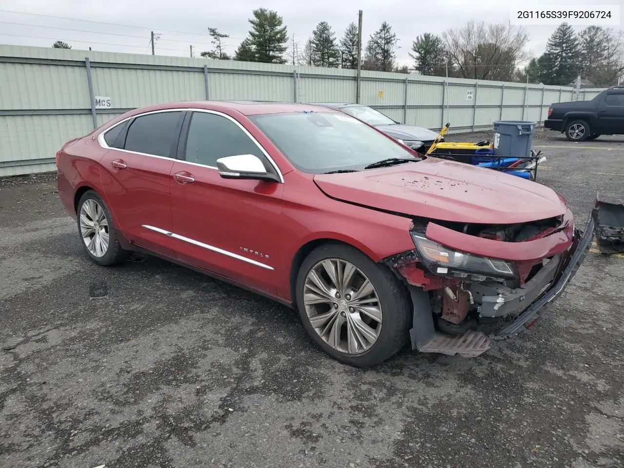 2G1165S39F9206724 2015 Chevrolet Impala Ltz