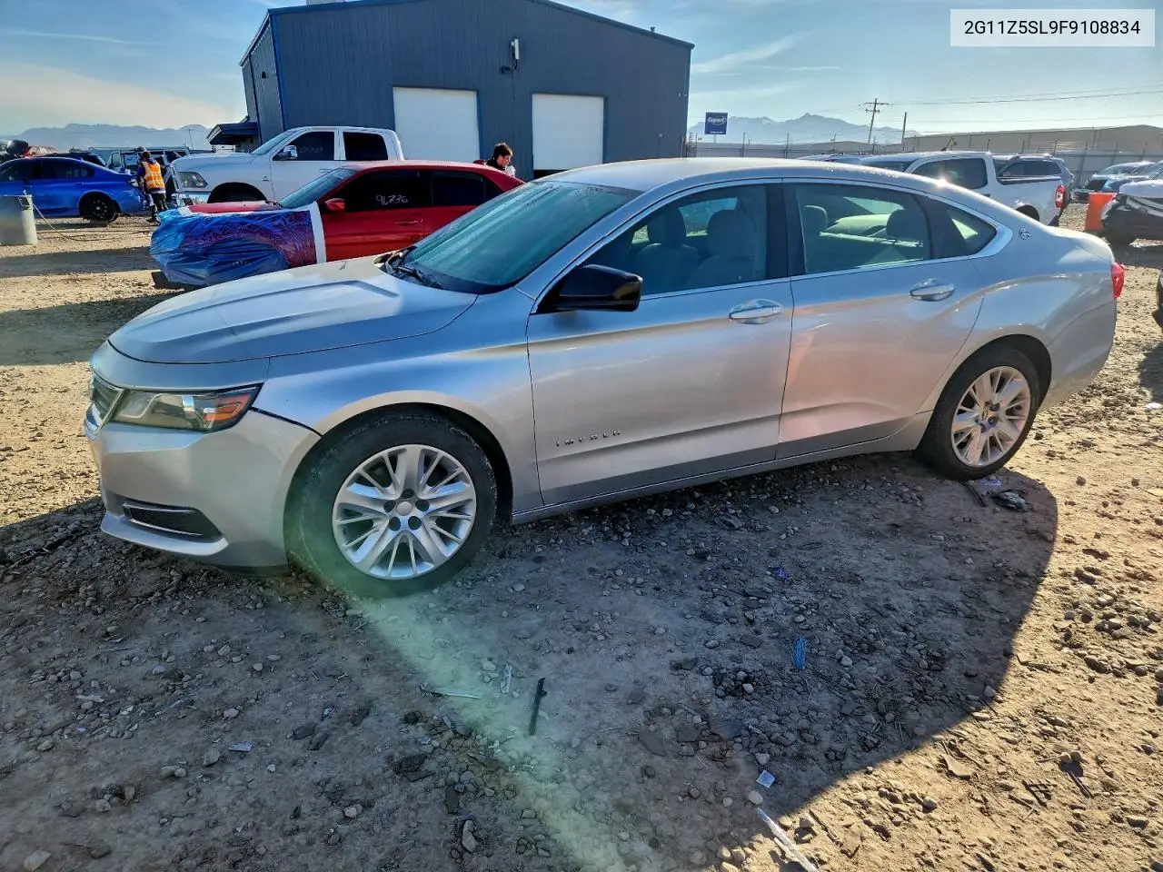 2G11Z5SL9F9108834 2015 Chevrolet Impala Ls