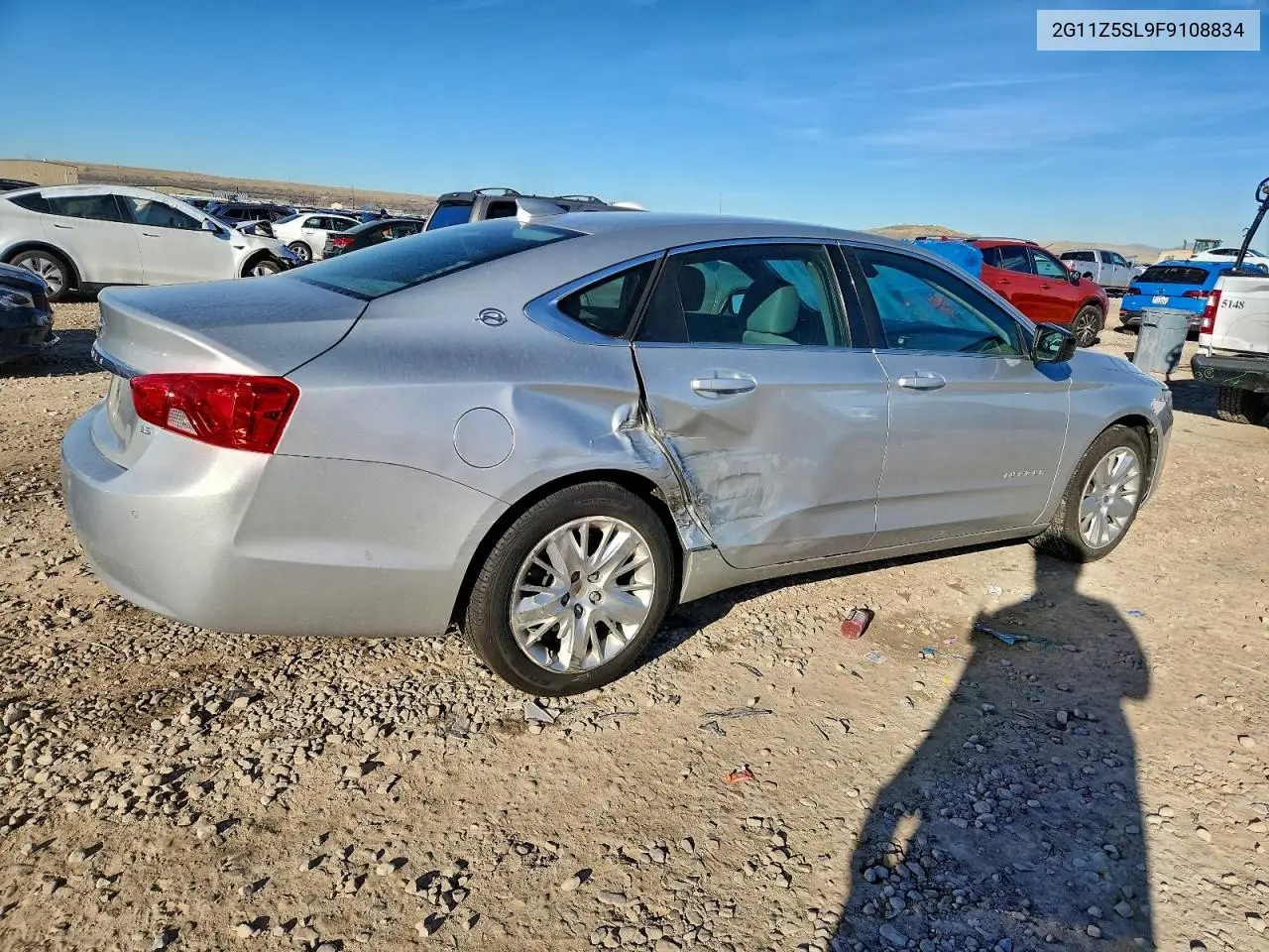 2G11Z5SL9F9108834 2015 Chevrolet Impala Ls