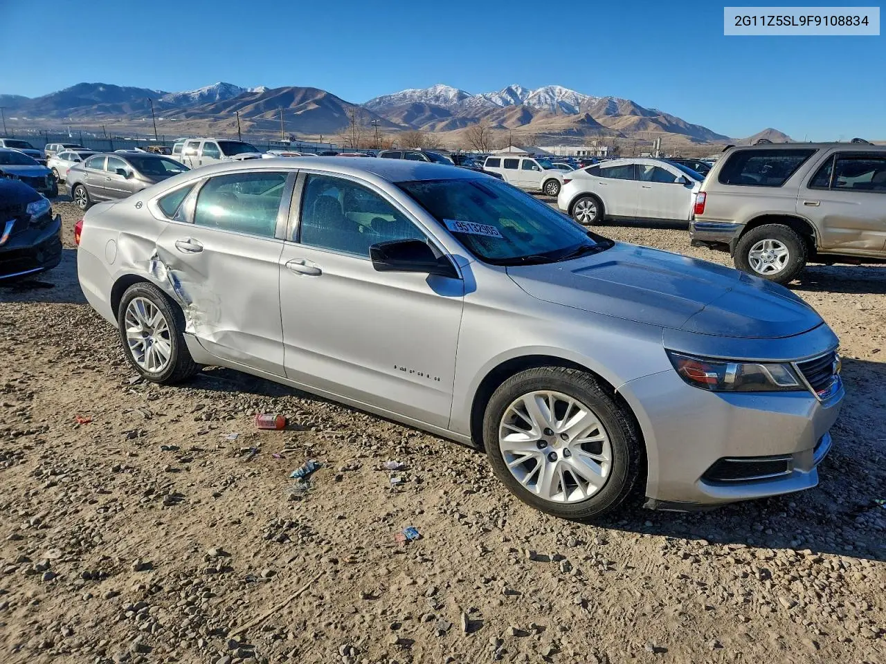 2G11Z5SL9F9108834 2015 Chevrolet Impala Ls