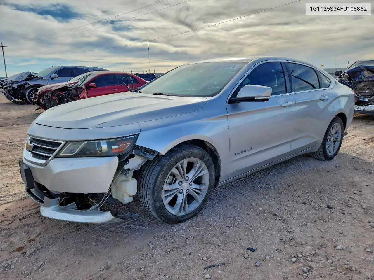 1G1125S34FU108862 2015 Chevrolet Impala Lt