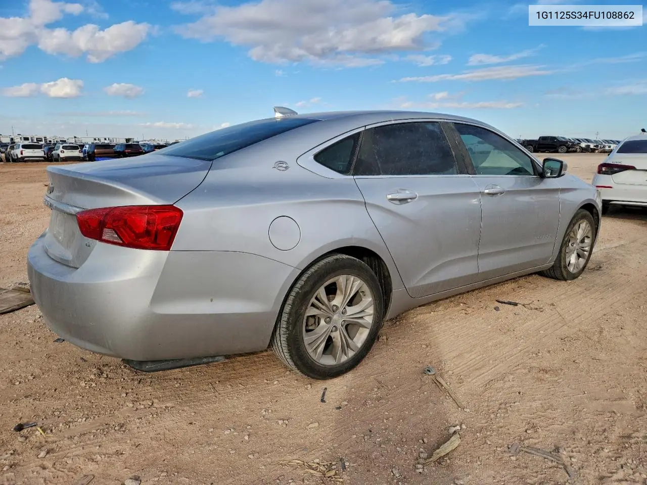 1G1125S34FU108862 2015 Chevrolet Impala Lt