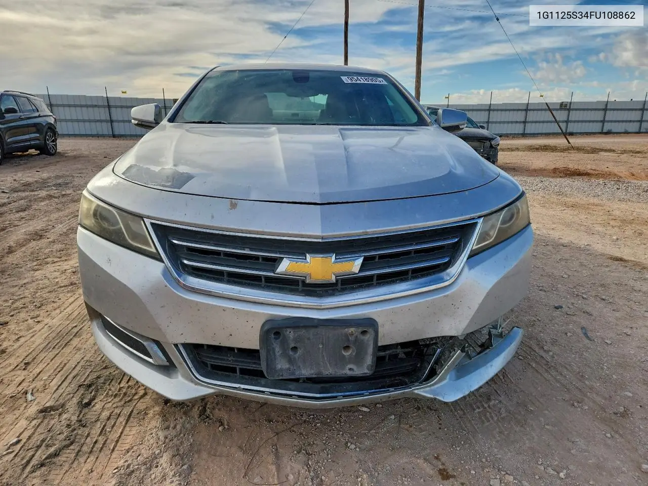 1G1125S34FU108862 2015 Chevrolet Impala Lt