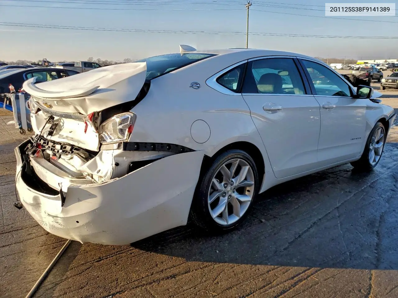 2G1125S38F9141389 2015 Chevrolet Impala Lt
