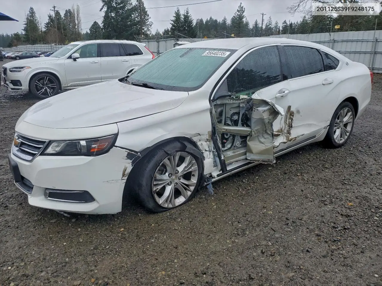 2G1125S39F9248175 2015 Chevrolet Impala Lt