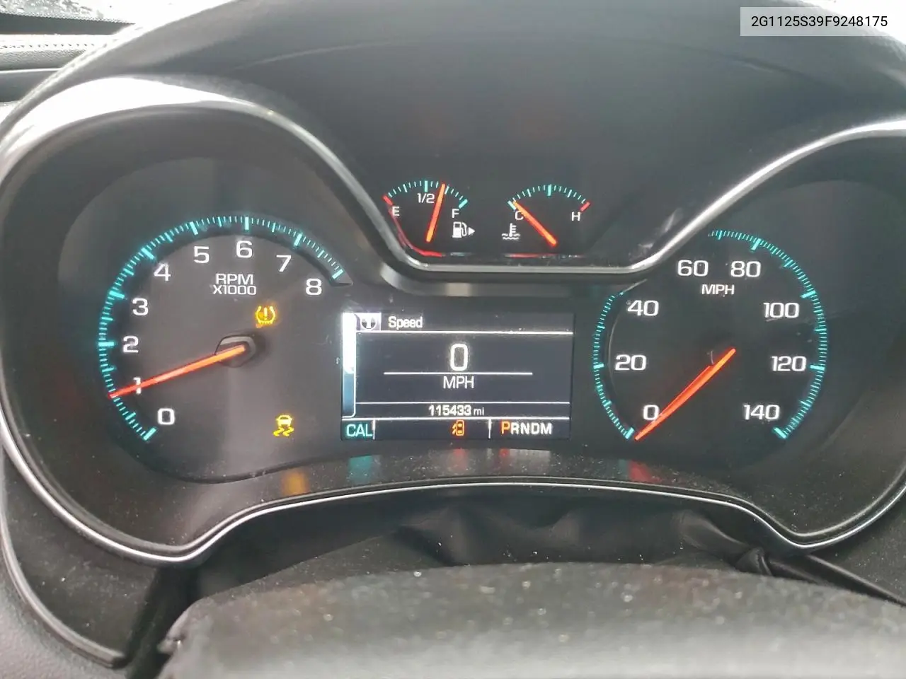 2G1125S39F9248175 2015 Chevrolet Impala Lt