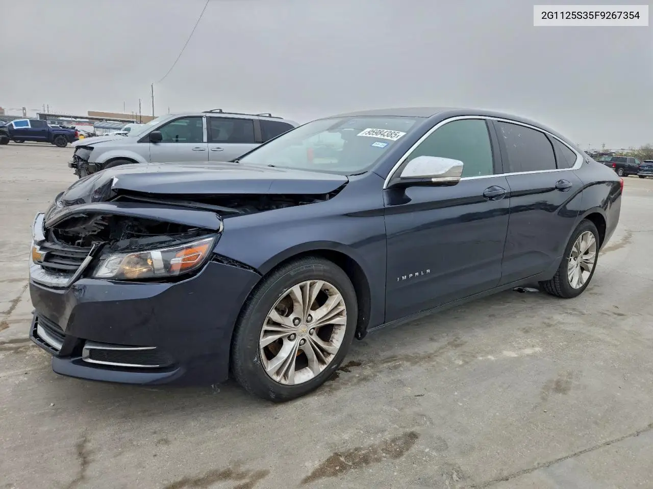 2G1125S35F9267354 2015 Chevrolet Impala Lt