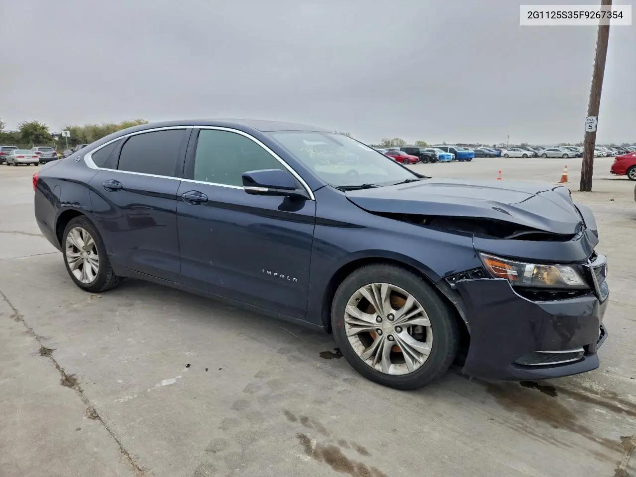 2G1125S35F9267354 2015 Chevrolet Impala Lt