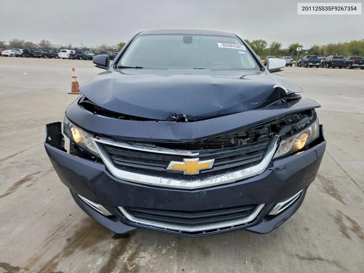 2G1125S35F9267354 2015 Chevrolet Impala Lt