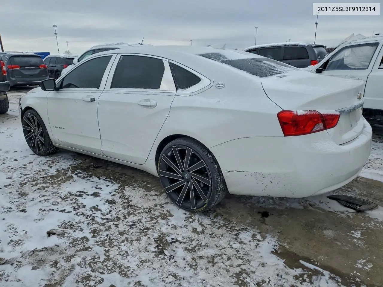 2G11Z5SL3F9112314 2015 Chevrolet Impala Ls