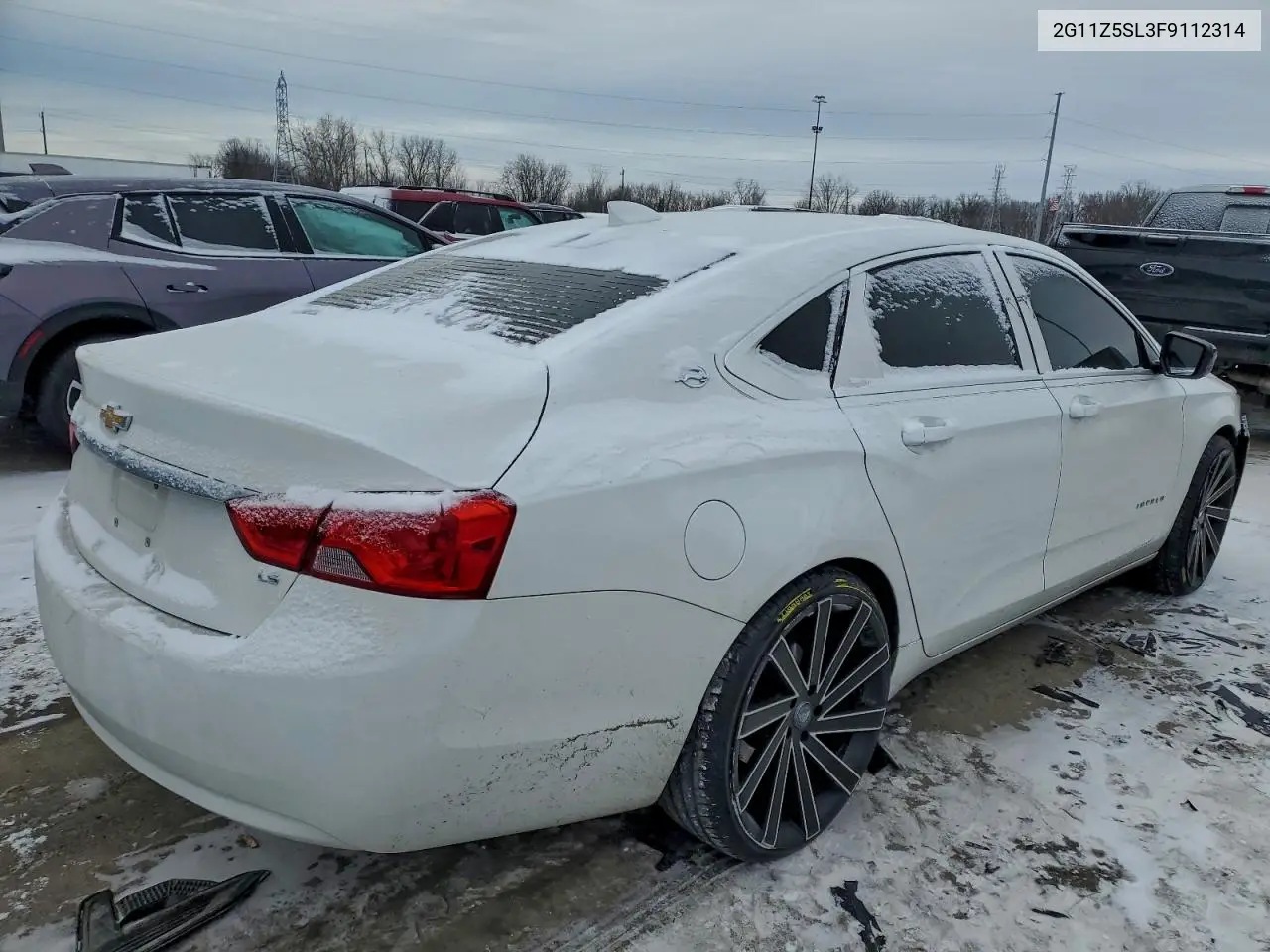2G11Z5SL3F9112314 2015 Chevrolet Impala Ls
