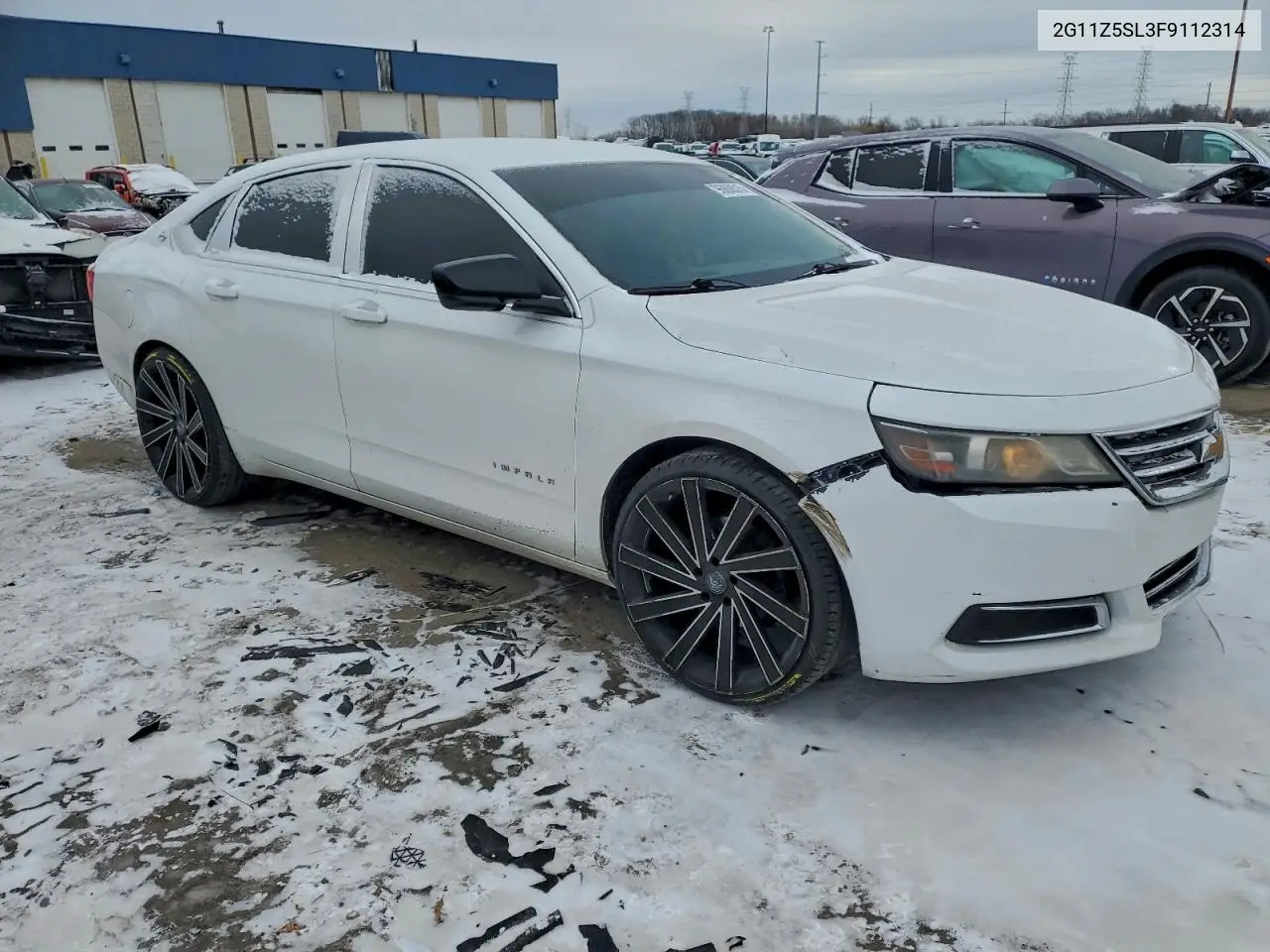 2G11Z5SL3F9112314 2015 Chevrolet Impala Ls