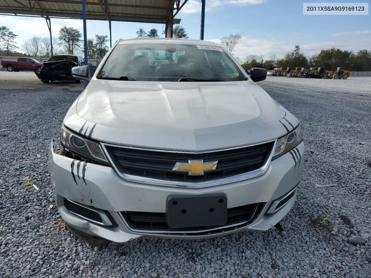 2G11X5SA9G9169123 2016 Chevrolet Impala Ls