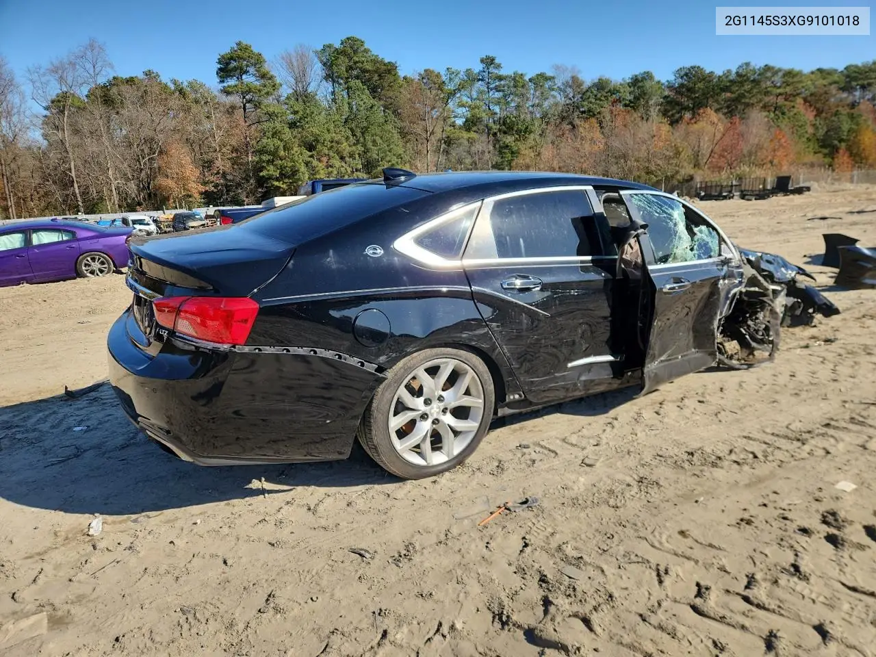 2G1145S3XG9101018 2016 Chevrolet Impala Ltz