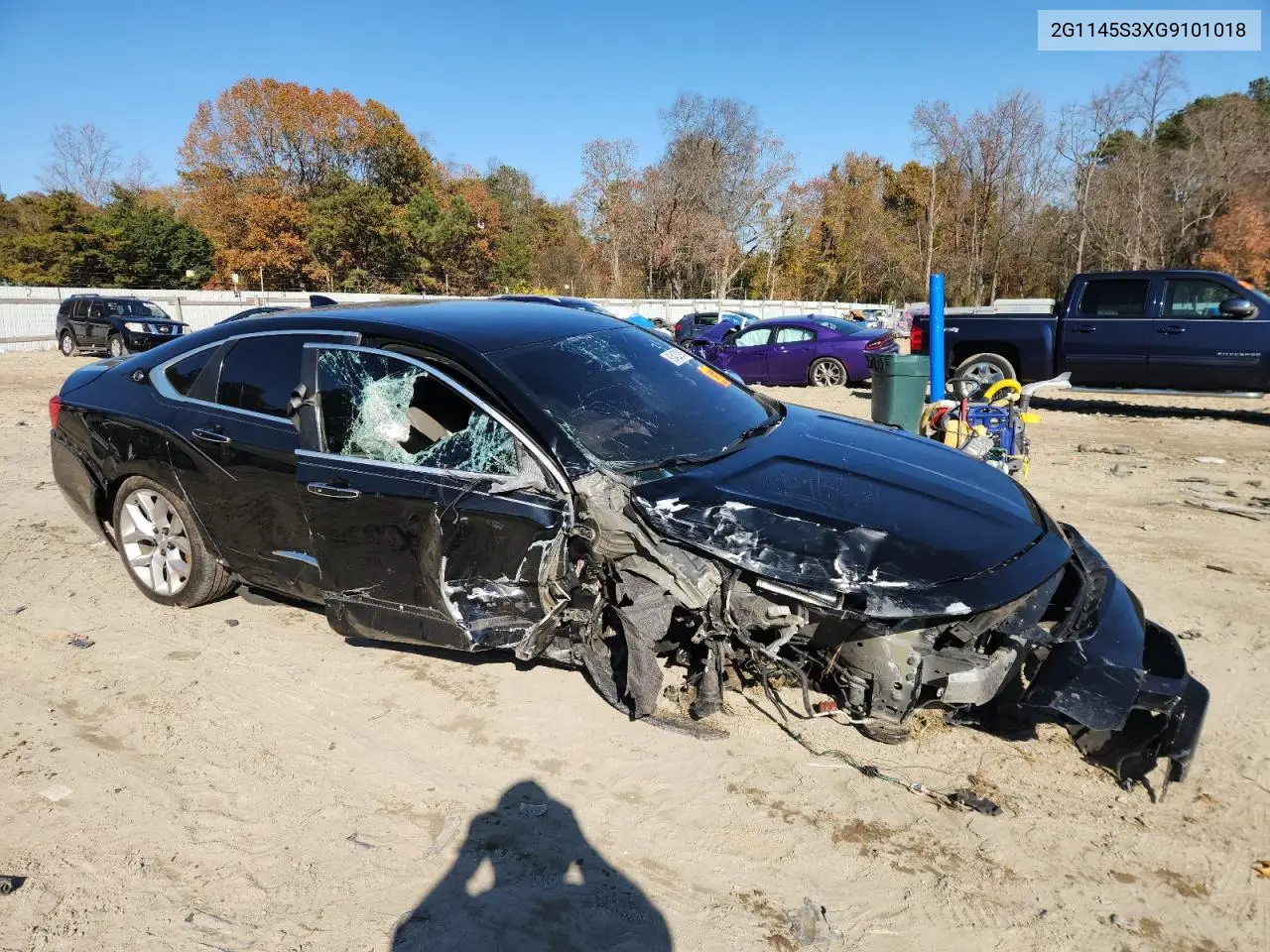 2G1145S3XG9101018 2016 Chevrolet Impala Ltz