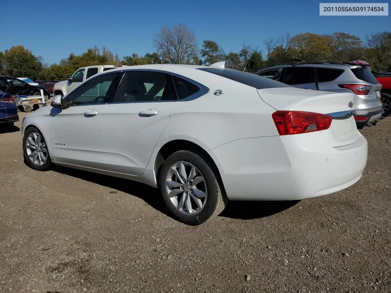 2G1105SA5G9174534 2016 Chevrolet Impala Lt