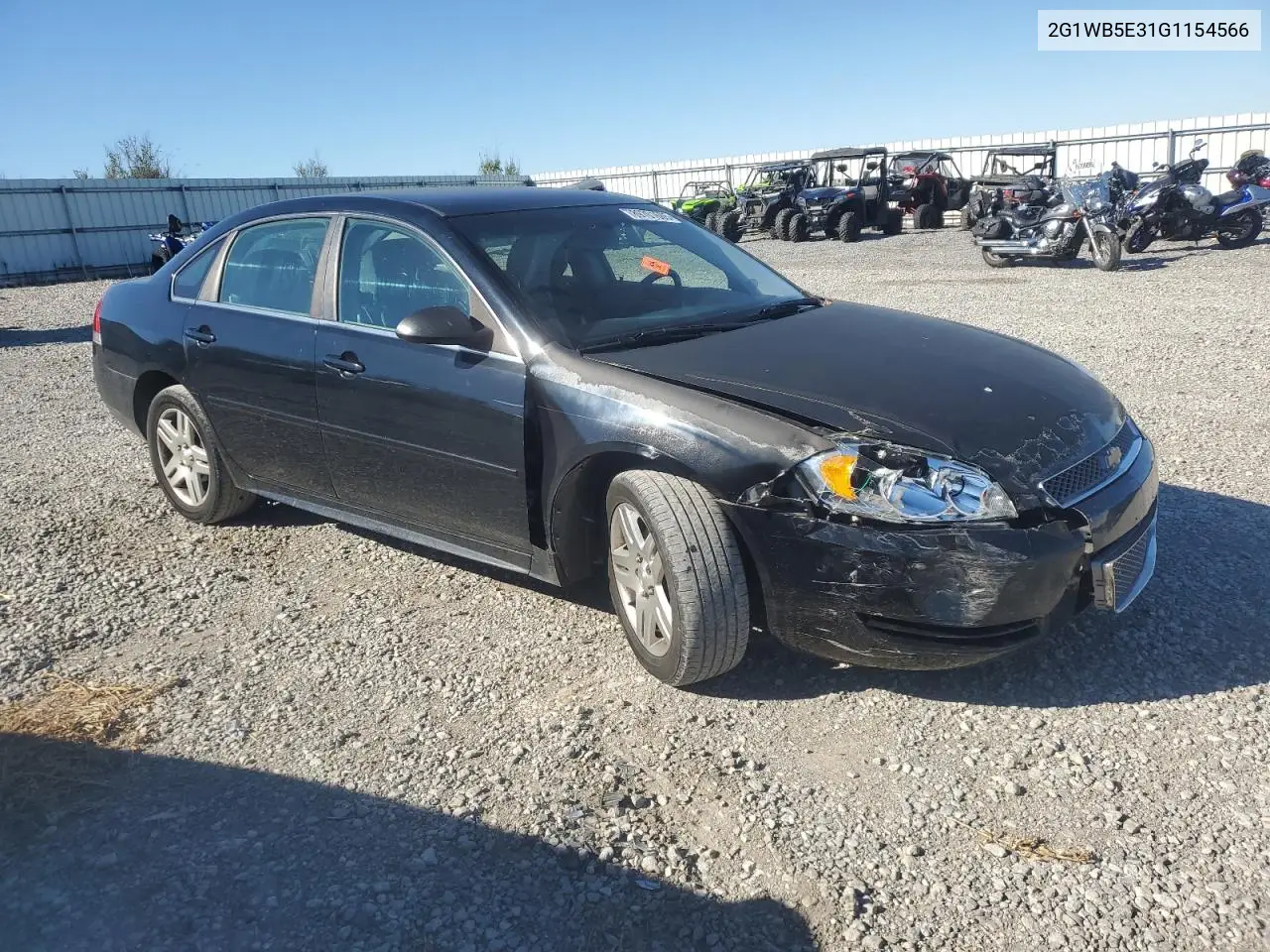 2G1WB5E31G1154566 2016 Chevrolet Impala Limited Lt