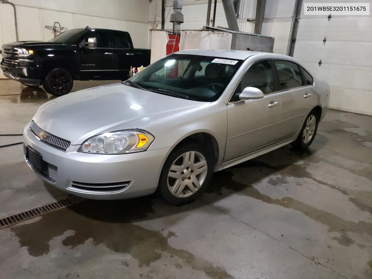 2G1WB5E32G1151675 2016 Chevrolet Impala Limited Lt