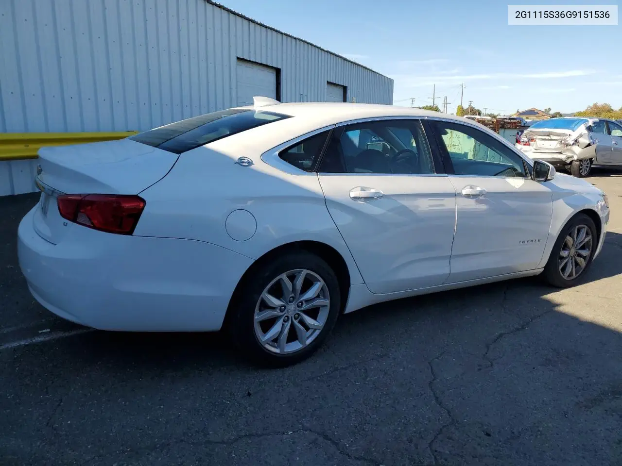 2G1115S36G9151536 2016 Chevrolet Impala Lt