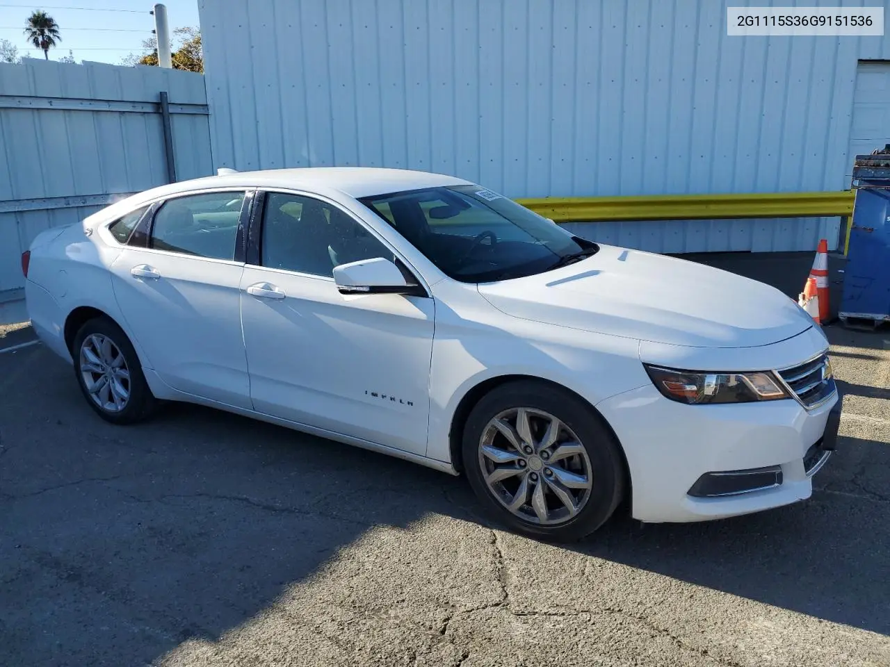 2G1115S36G9151536 2016 Chevrolet Impala Lt