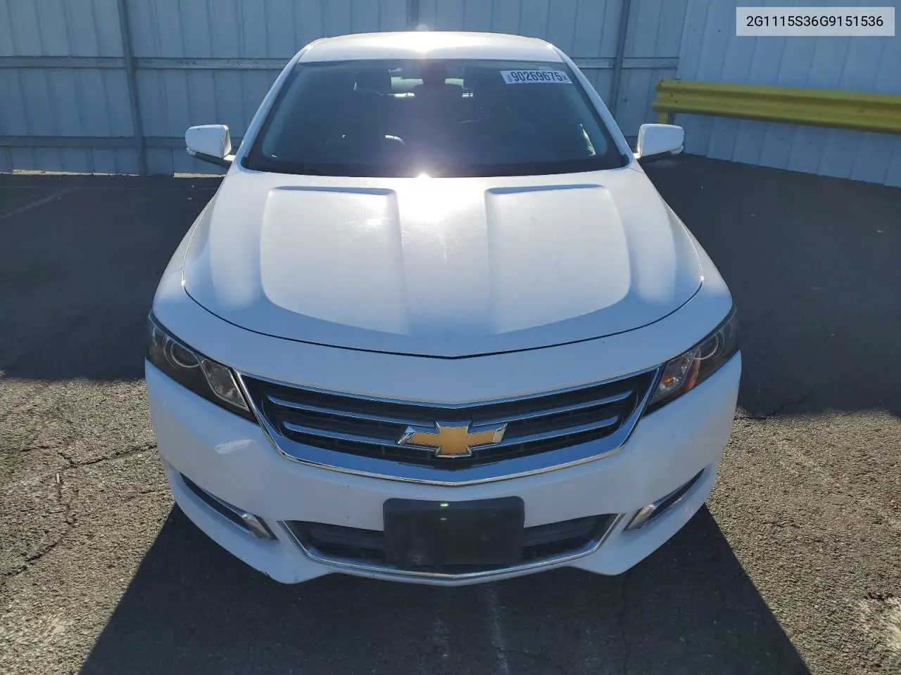 2G1115S36G9151536 2016 Chevrolet Impala Lt