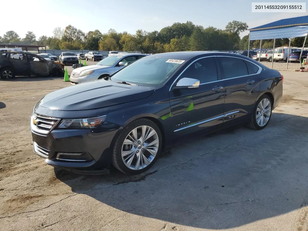 2G1145S32G9155512 2016 Chevrolet Impala Ltz