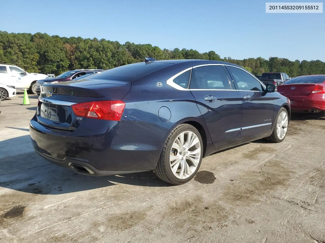2G1145S32G9155512 2016 Chevrolet Impala Ltz