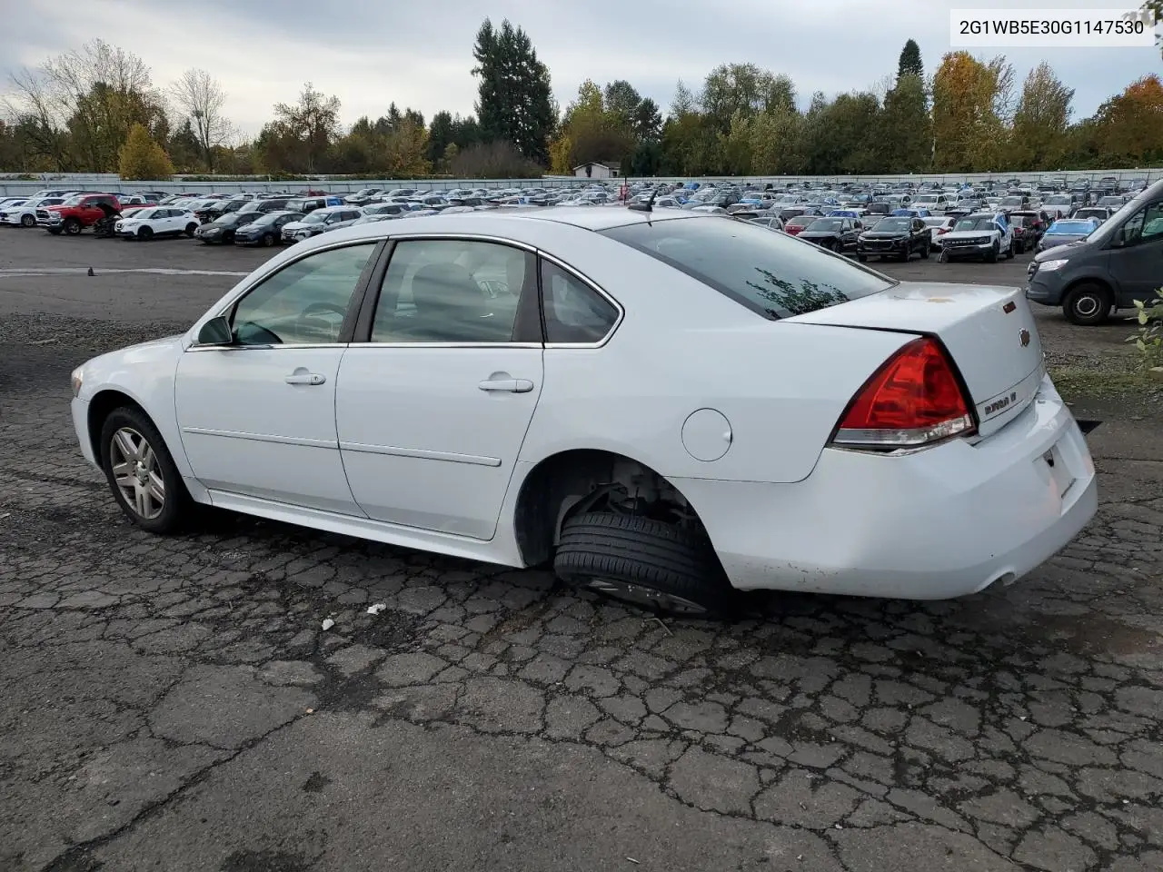 2G1WB5E30G1147530 2016 Chevrolet Impala Limited Lt