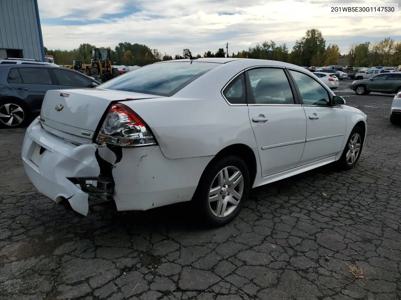 2G1WB5E30G1147530 2016 Chevrolet Impala Limited Lt