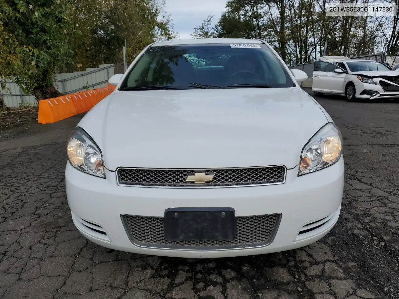 2G1WB5E30G1147530 2016 Chevrolet Impala Limited Lt