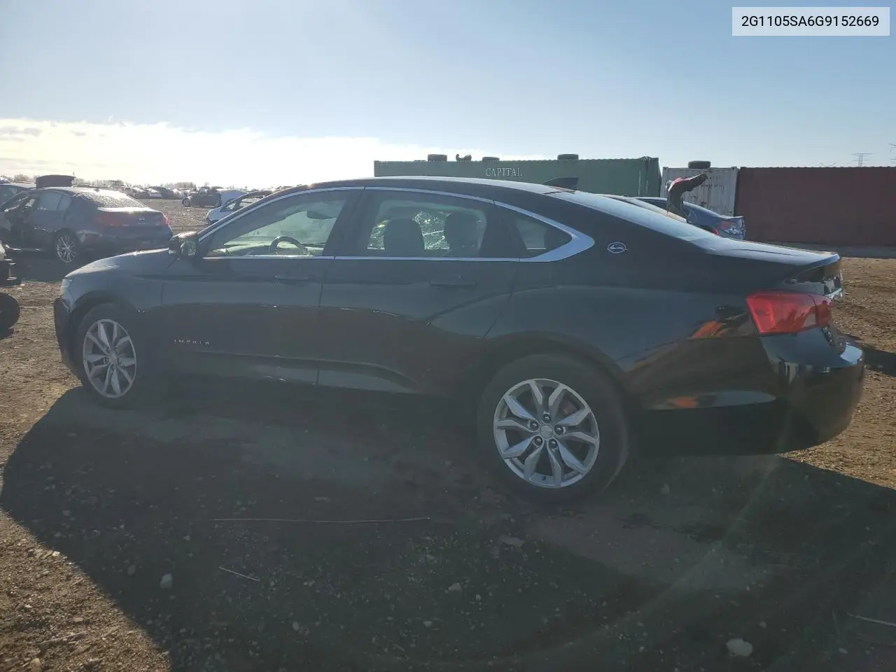 2G1105SA6G9152669 2016 Chevrolet Impala Lt