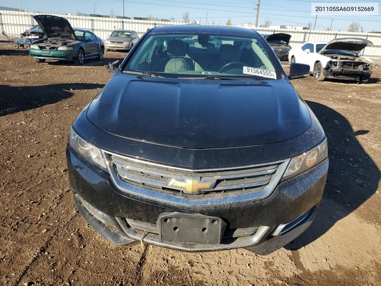 2G1105SA6G9152669 2016 Chevrolet Impala Lt