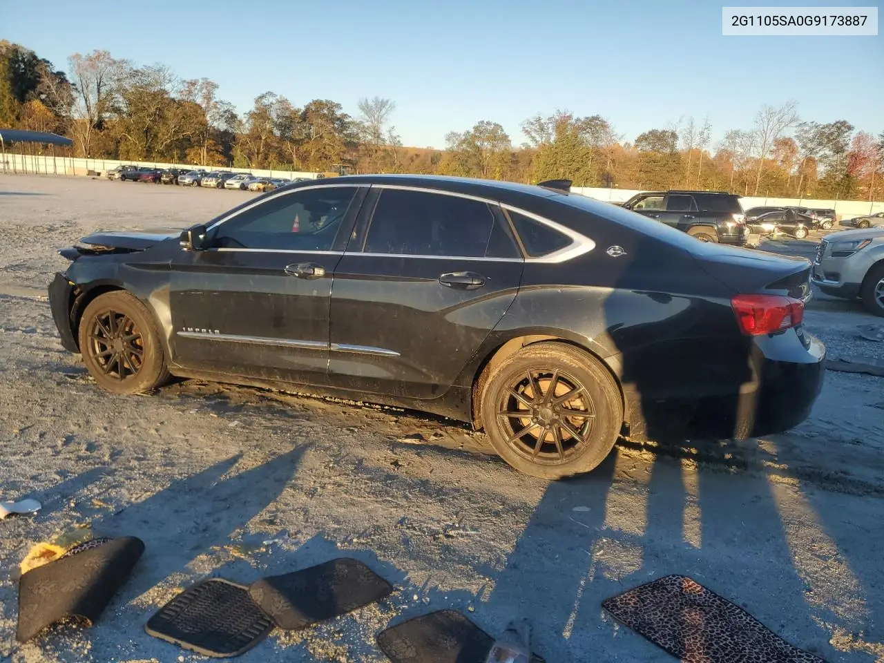 2G1105SA0G9173887 2016 Chevrolet Impala Lt