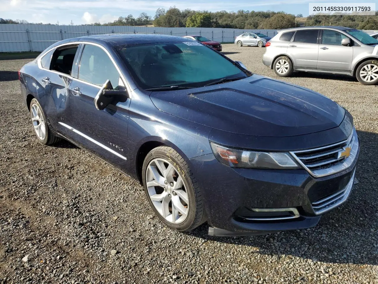 2G1145S33G9117593 2016 Chevrolet Impala Ltz