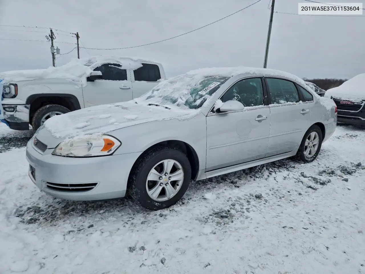 2G1WA5E37G1153604 2016 Chevrolet Impala Limited Ls