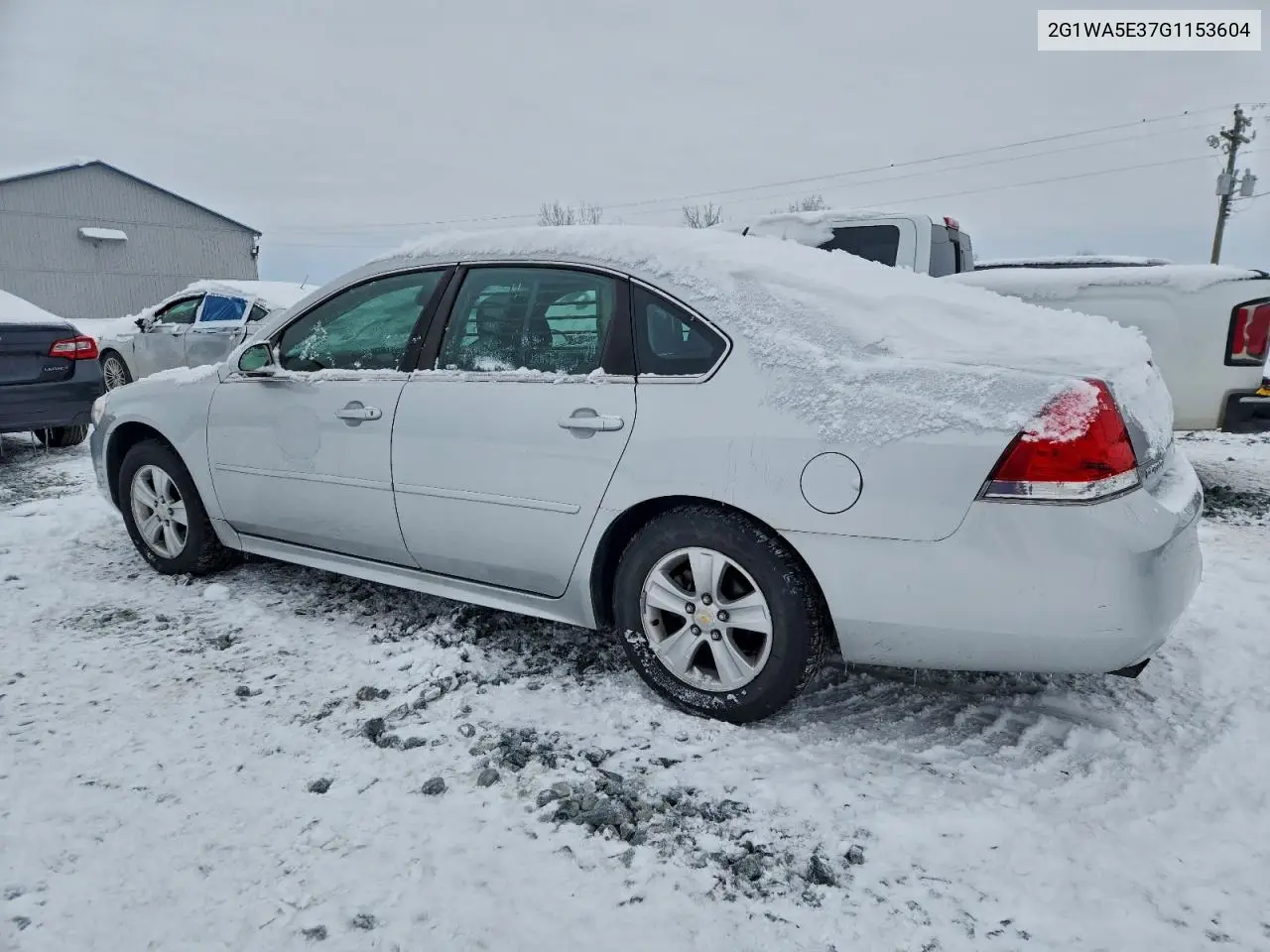 2G1WA5E37G1153604 2016 Chevrolet Impala Limited Ls