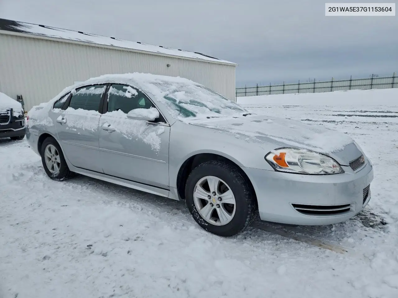 2G1WA5E37G1153604 2016 Chevrolet Impala Limited Ls