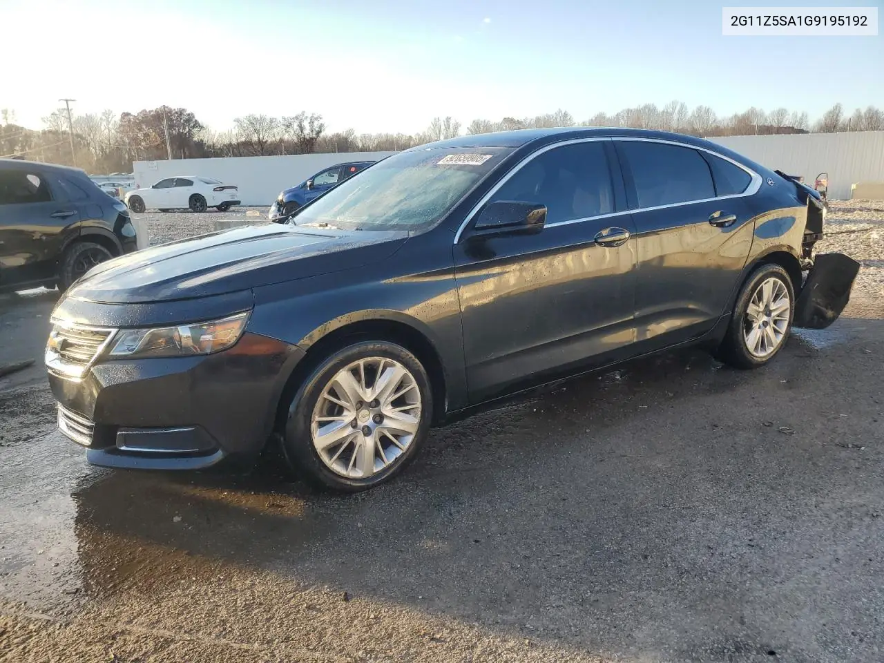 2G11Z5SA1G9195192 2016 Chevrolet Impala Ls