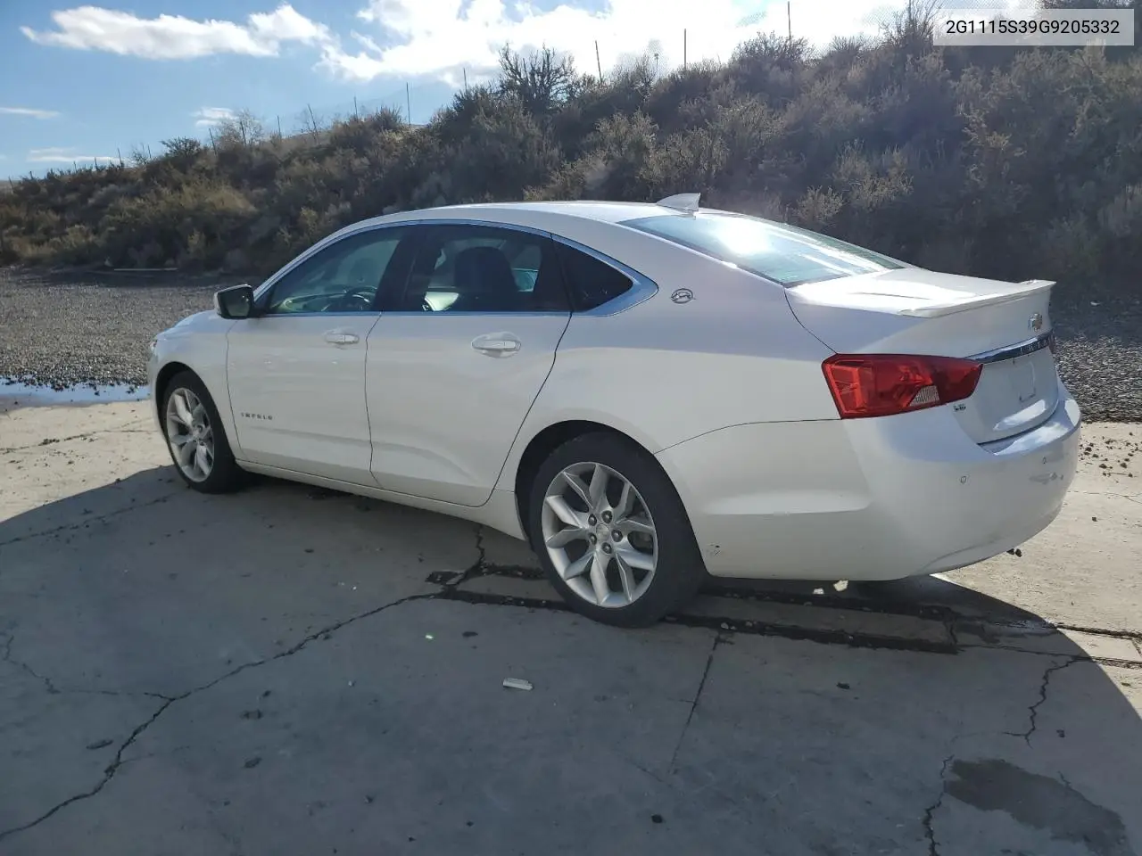 2G1115S39G9205332 2016 Chevrolet Impala Lt