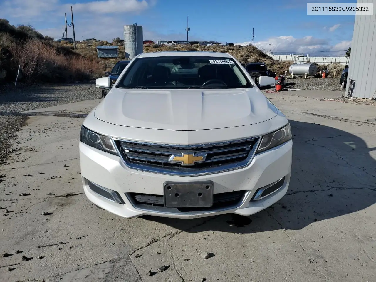 2G1115S39G9205332 2016 Chevrolet Impala Lt