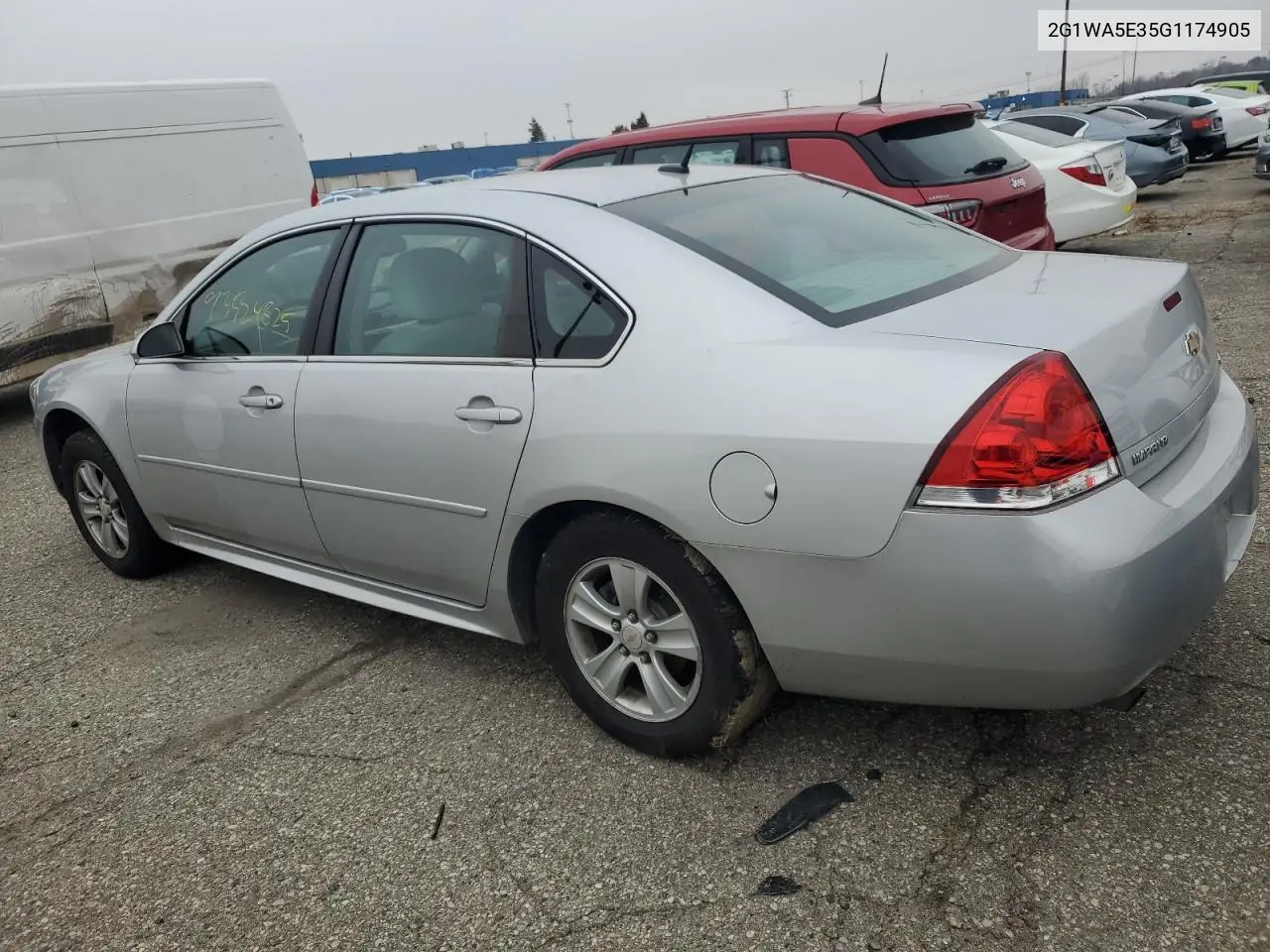 2G1WA5E35G1174905 2016 Chevrolet Impala Limited Ls
