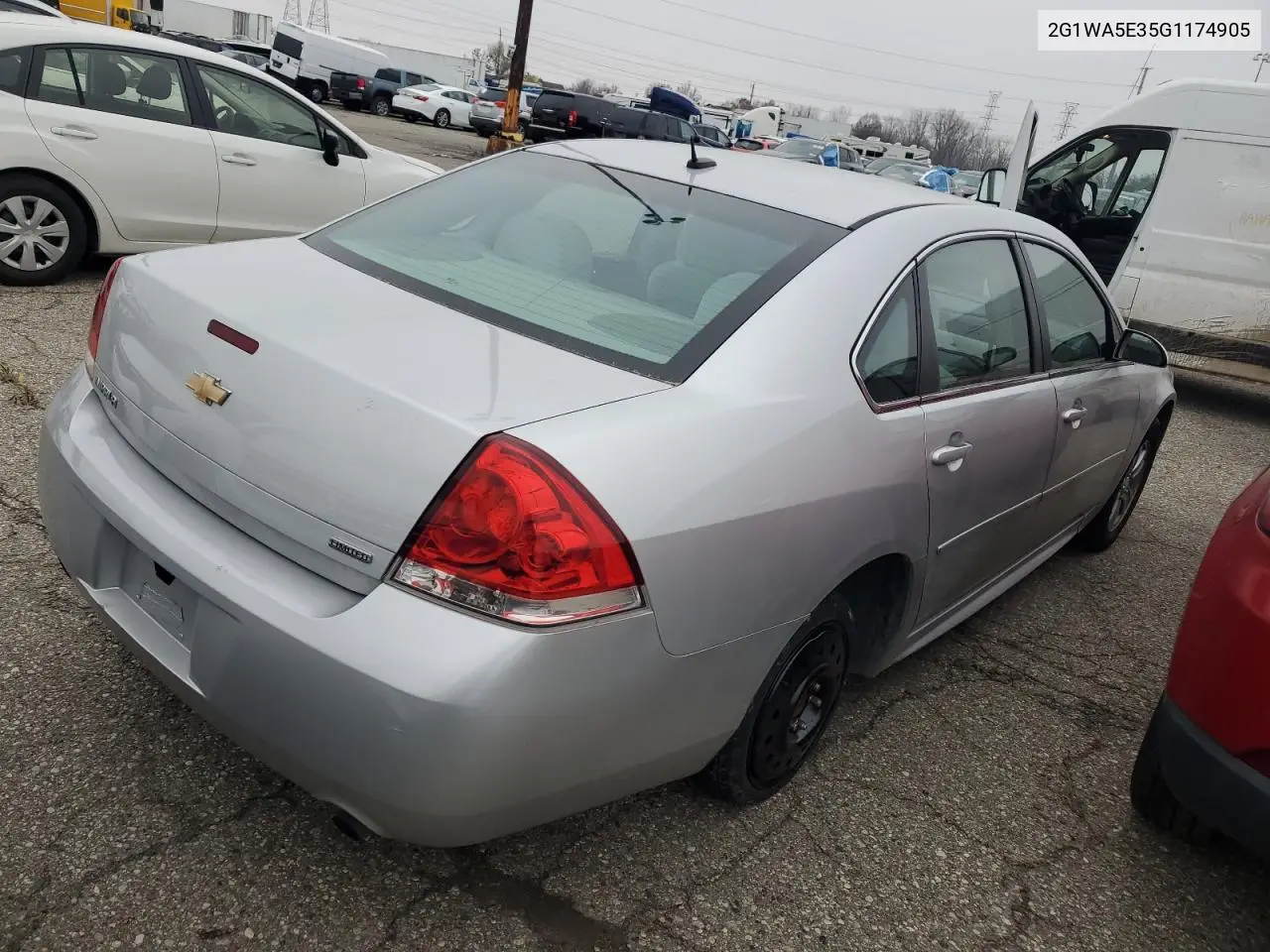 2G1WA5E35G1174905 2016 Chevrolet Impala Limited Ls