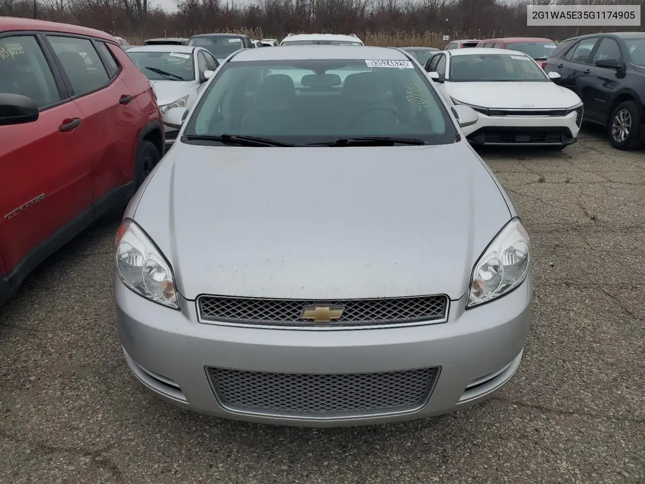 2G1WA5E35G1174905 2016 Chevrolet Impala Limited Ls