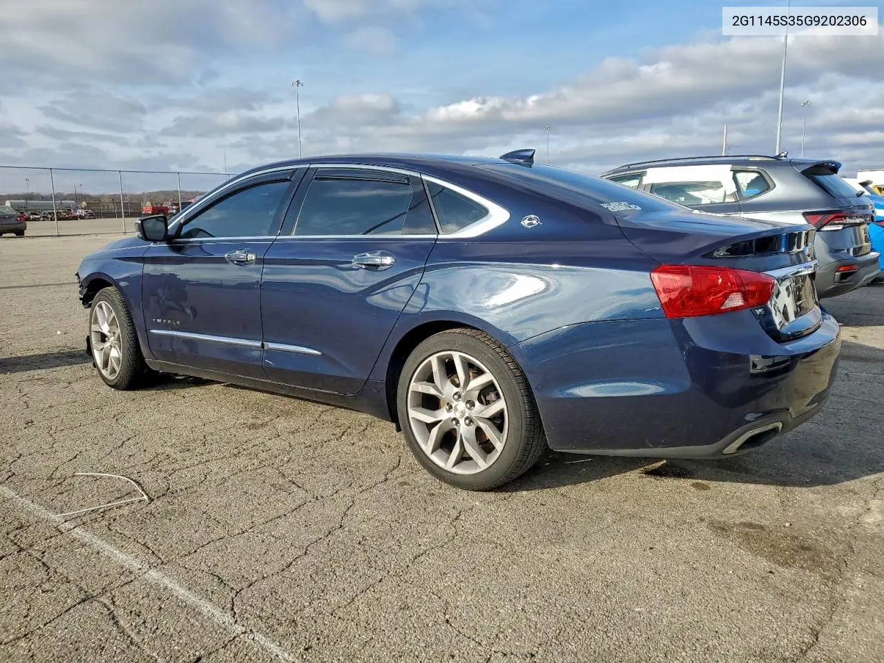 2G1145S35G9202306 2016 Chevrolet Impala Ltz